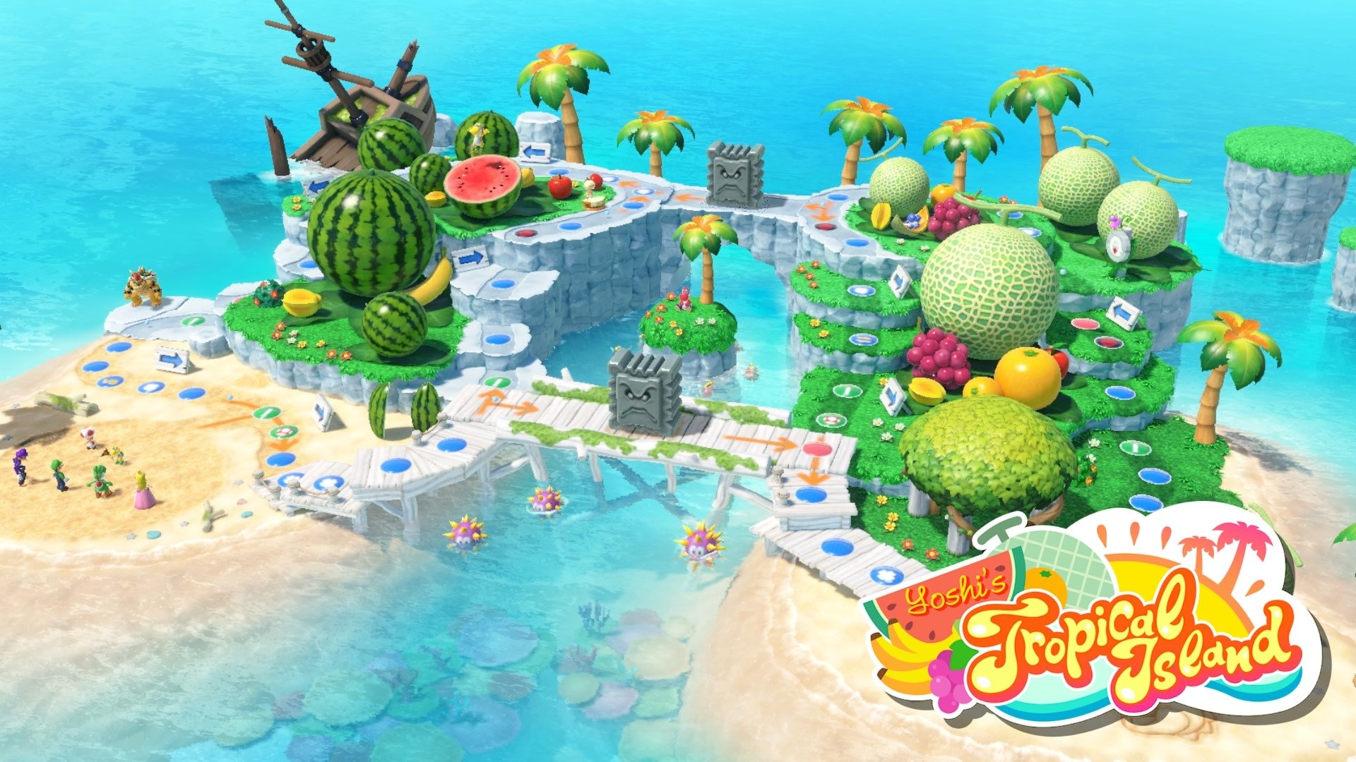 Mario Party Backgrounds