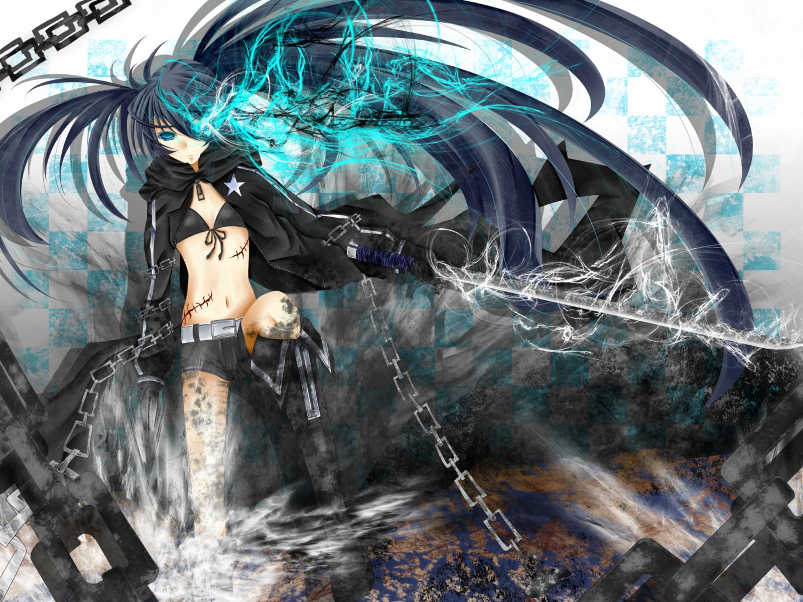 Black Rock Shooter Wallpaper And Background X Black Rock Shooter Wallpaper And Background X