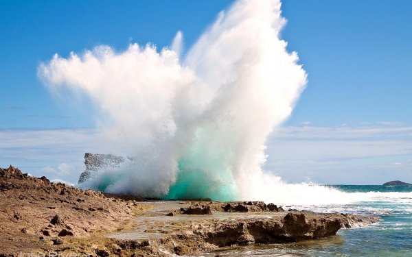 Earth - wave Wallpapers and Backgrounds