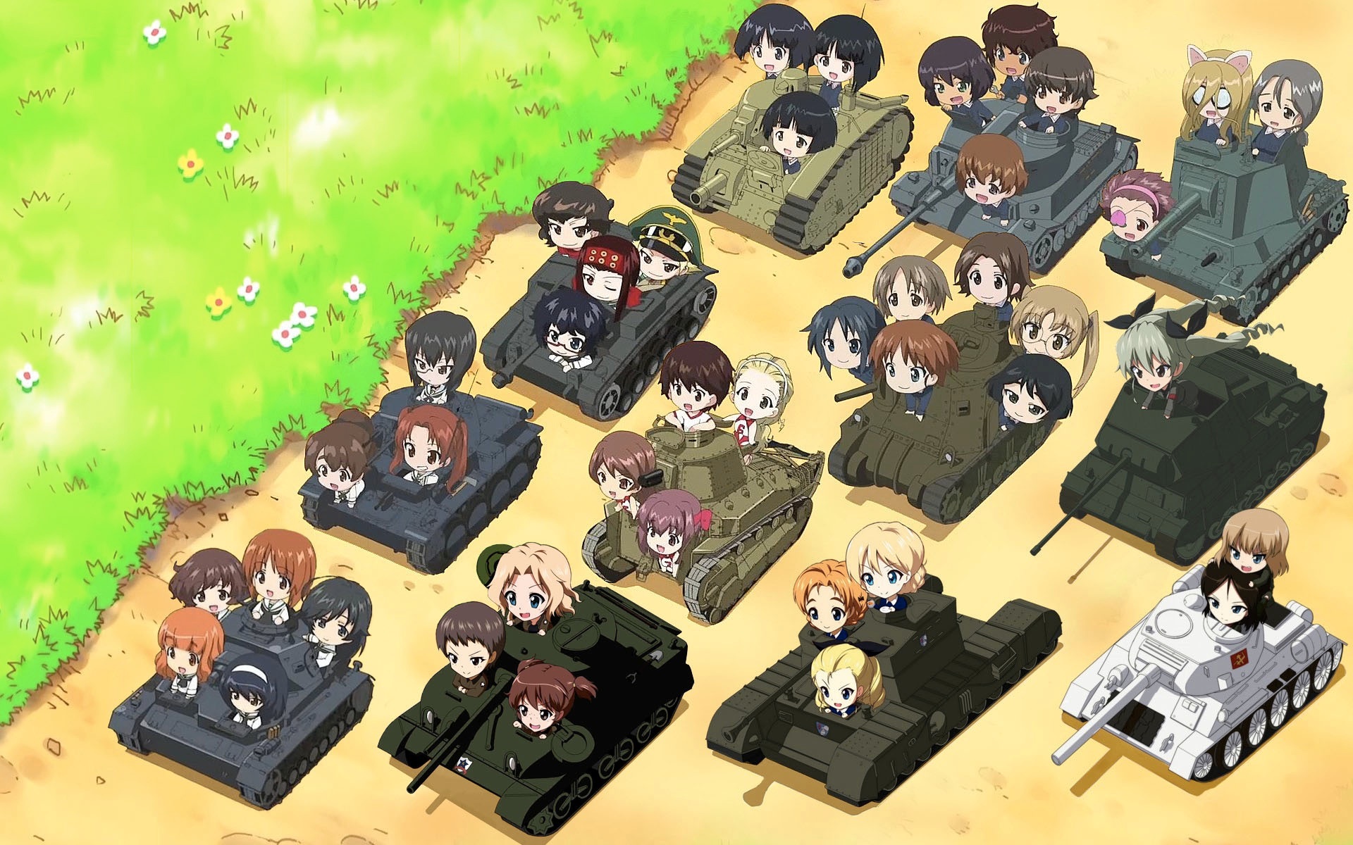 74 Girls Und Panzer HD Wallpapers | Backgrounds - Wallpaper Abyss - Page 2