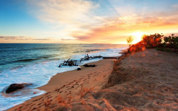Earth - coastline Wallpapers and Backgrounds