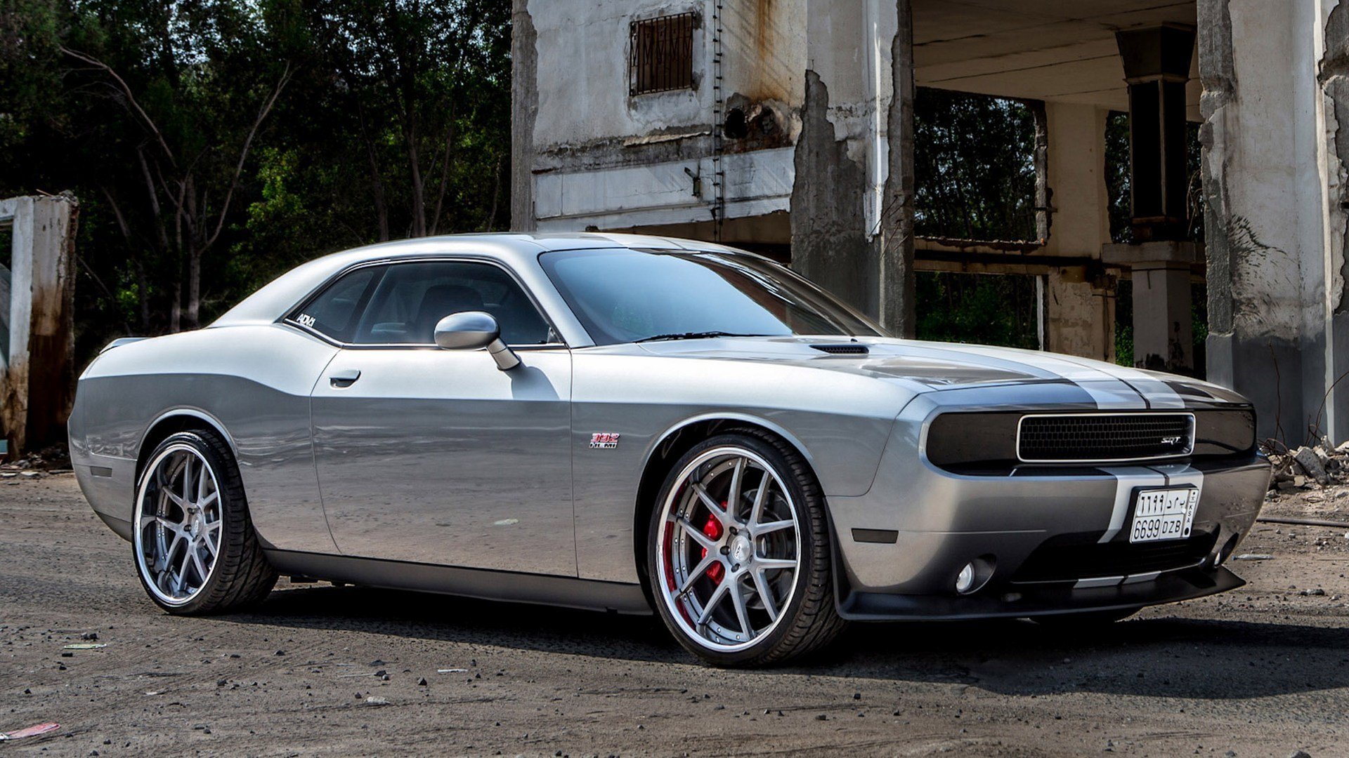 Dodge Challenger SRT Fond d écran HD Arrière Plan 1920x1080 ID