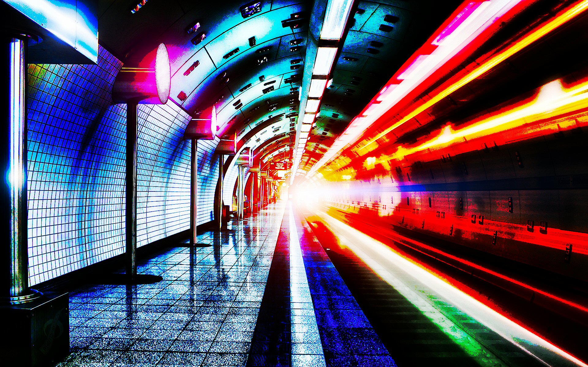 Tunnel 01 Colortube 16march2013saturday HD Wallpapers Download Free Images Wallpaper [wallpaper981.blogspot.com]