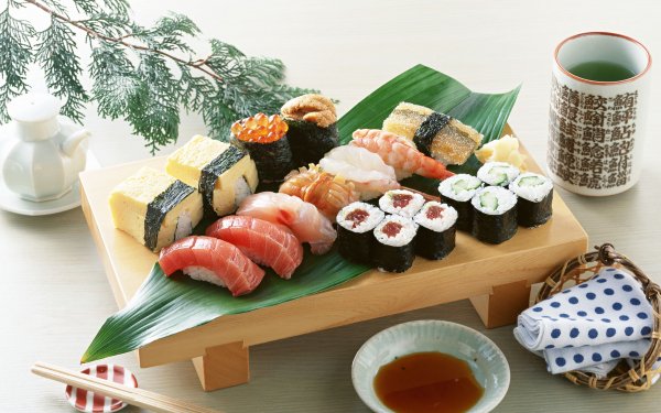 Food - sushi Wallpapers and Backgrounds
