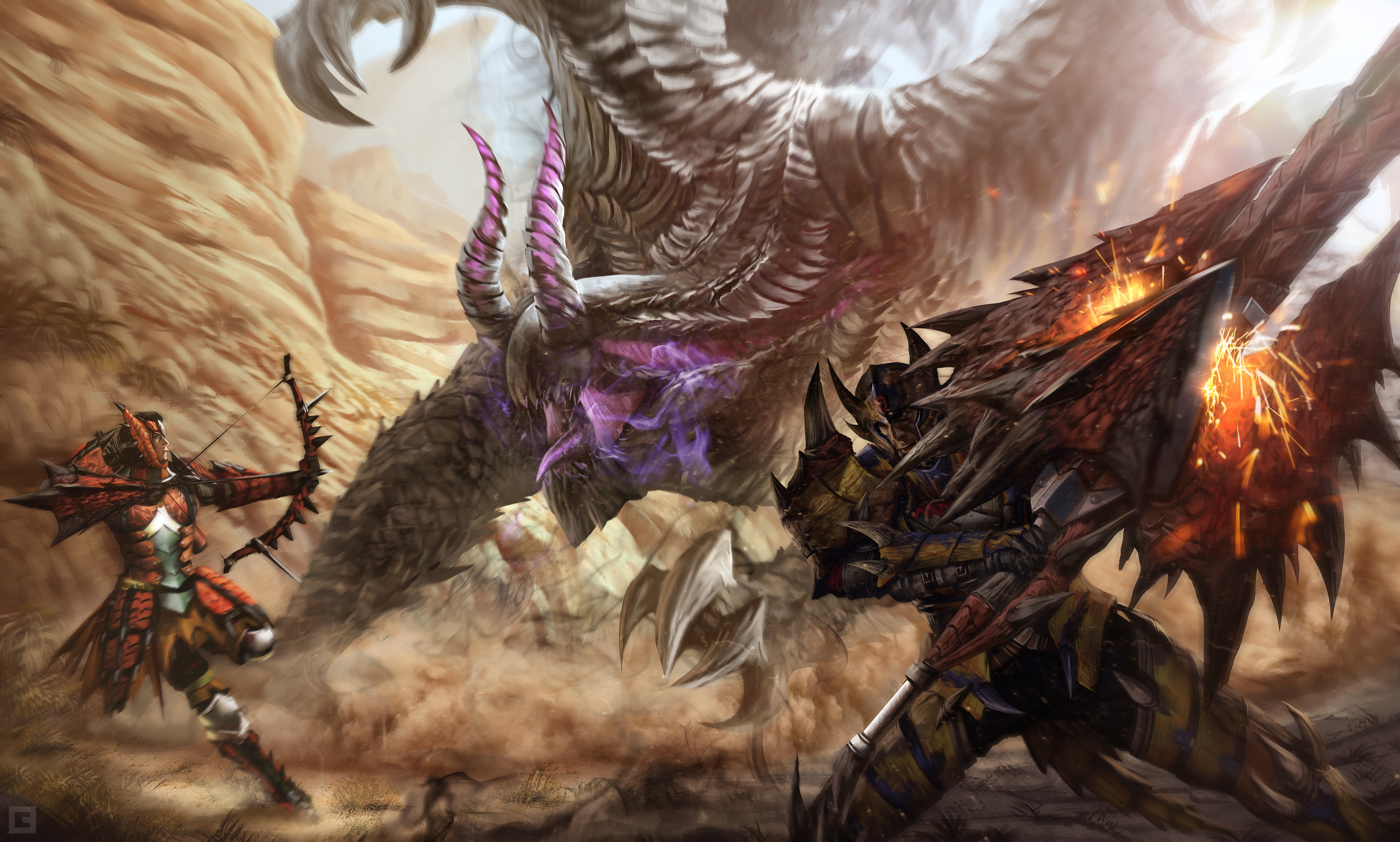 3 Monster Hunter 4 Ultimate HD Wallpapers | Backgrounds - Wallpaper Abyss