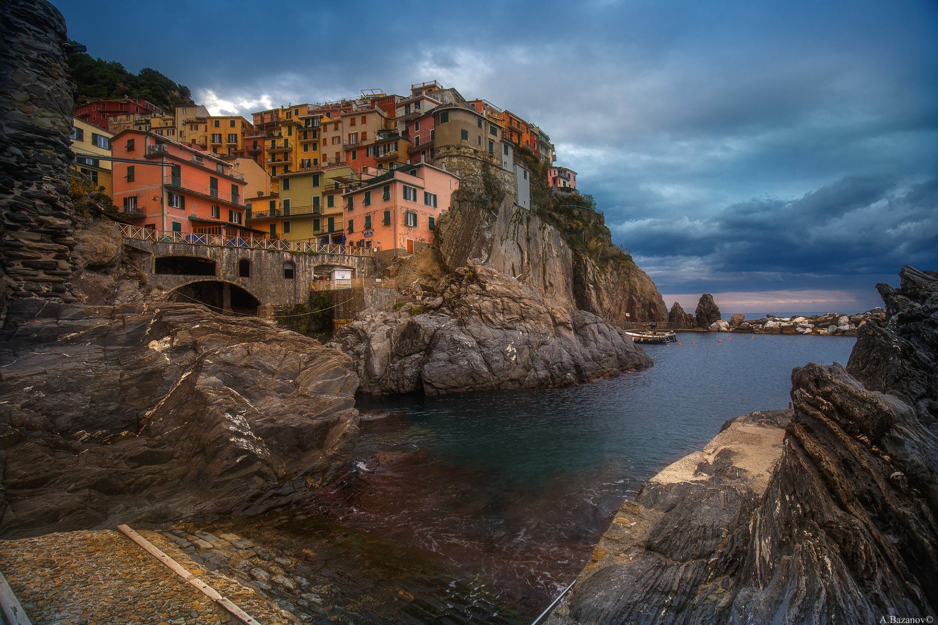 Manarola Italy Fondo De Pantalla HD Fondo De Escritorio X