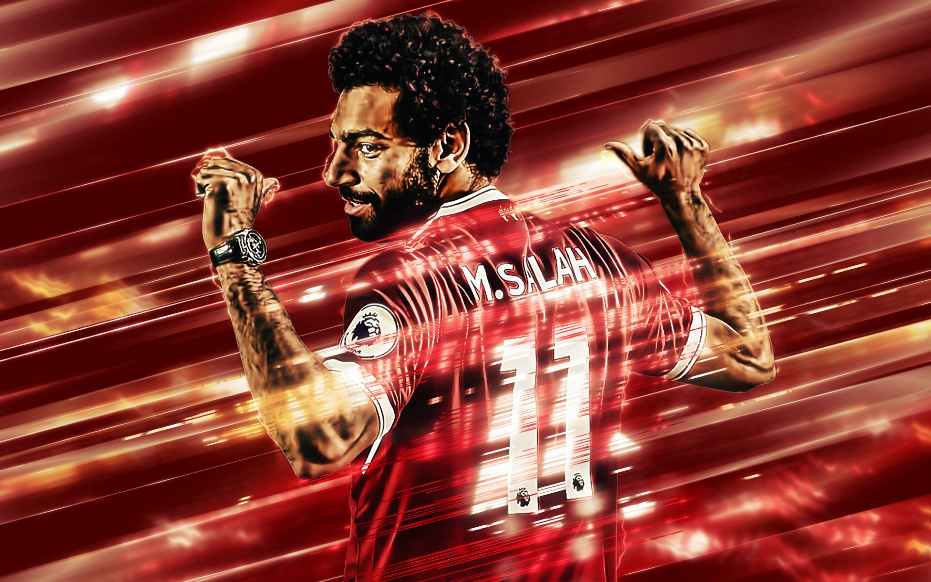 MO Salah Liverpool Wallpaper