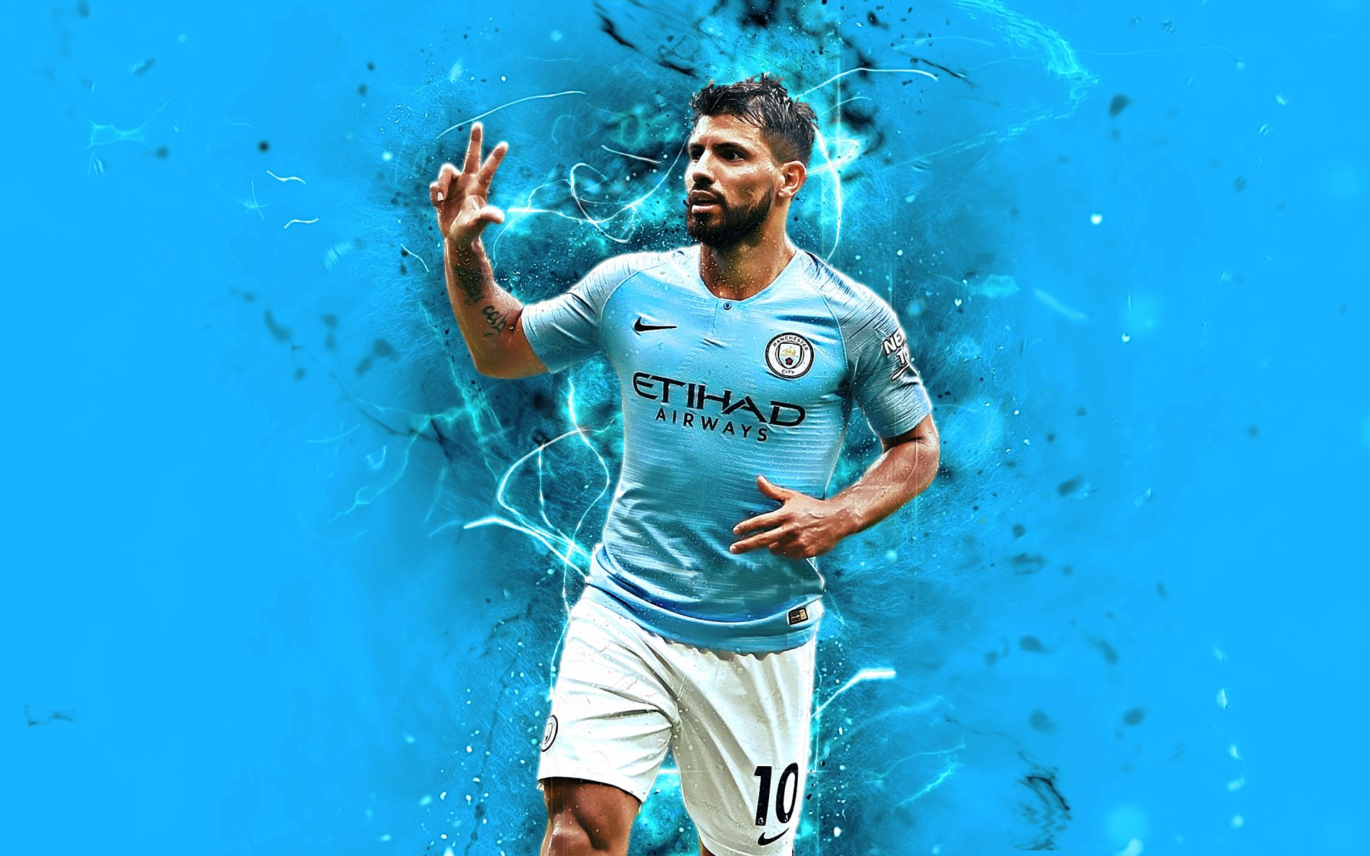 Download Manchester City F C Soccer Argentinian Sergio Agüero Sports