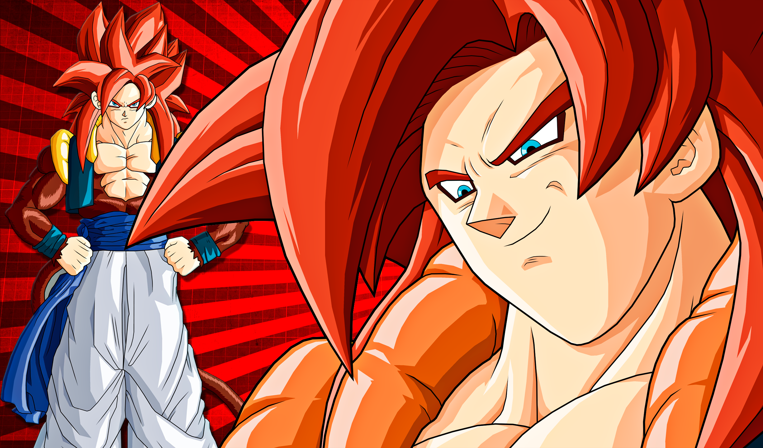 dragon ball z wallpapers goku super saiyan 4