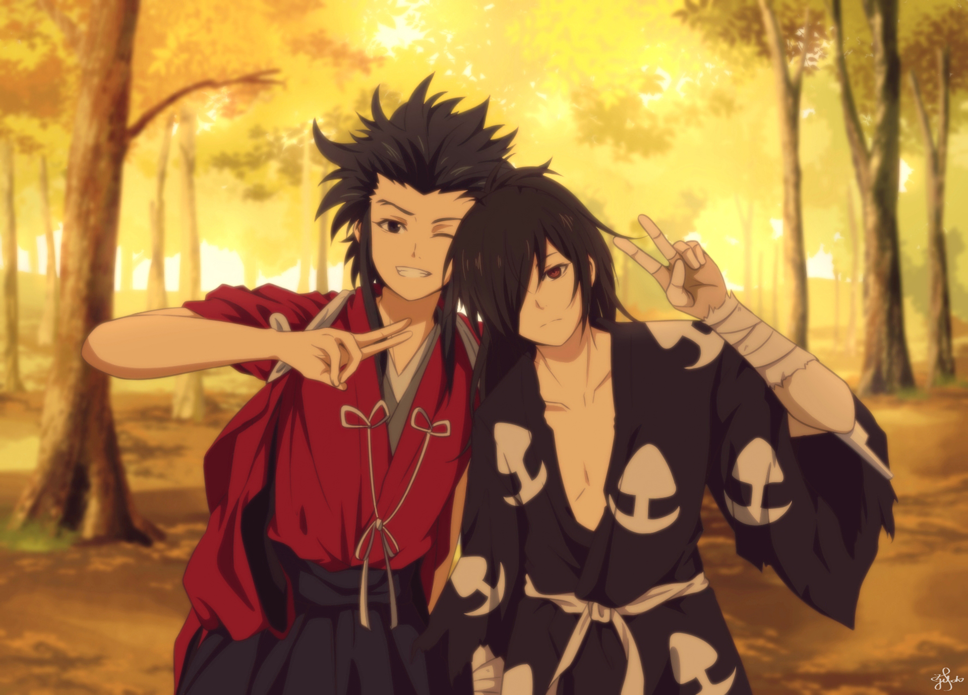 Hyakkimaru & Dororo HD Wallpaper - A Journey in Anime by Zilch