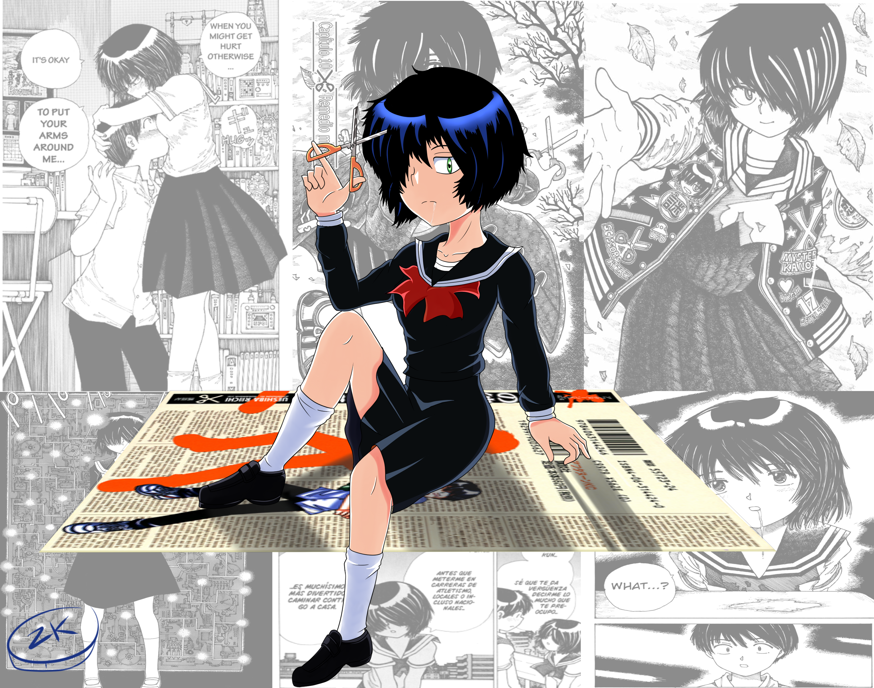 Mysterious Girlfriend X Title Wallpaper