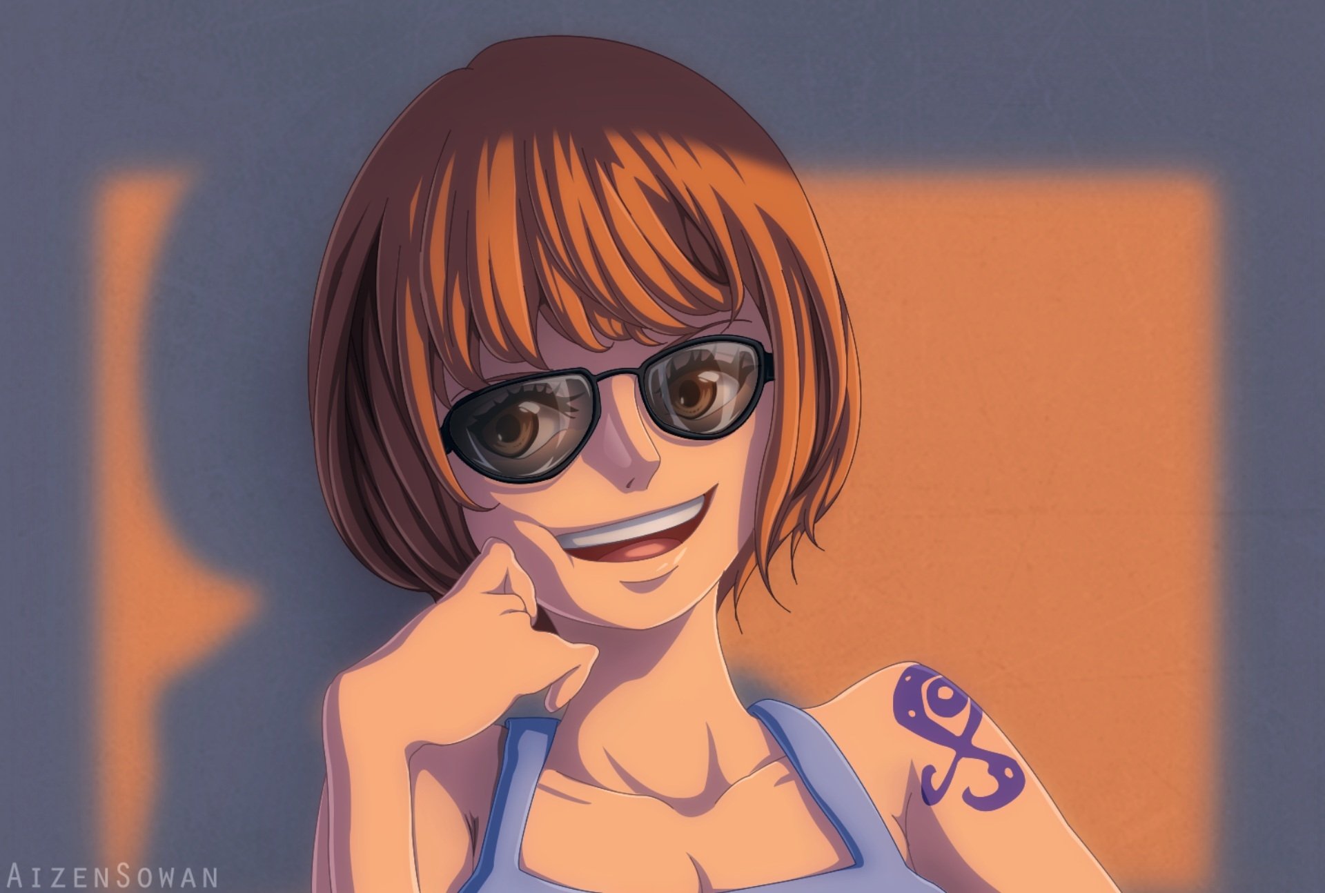 Download Nami (One Piece) Anime One Piece HD Wallpaper by AizenSowan