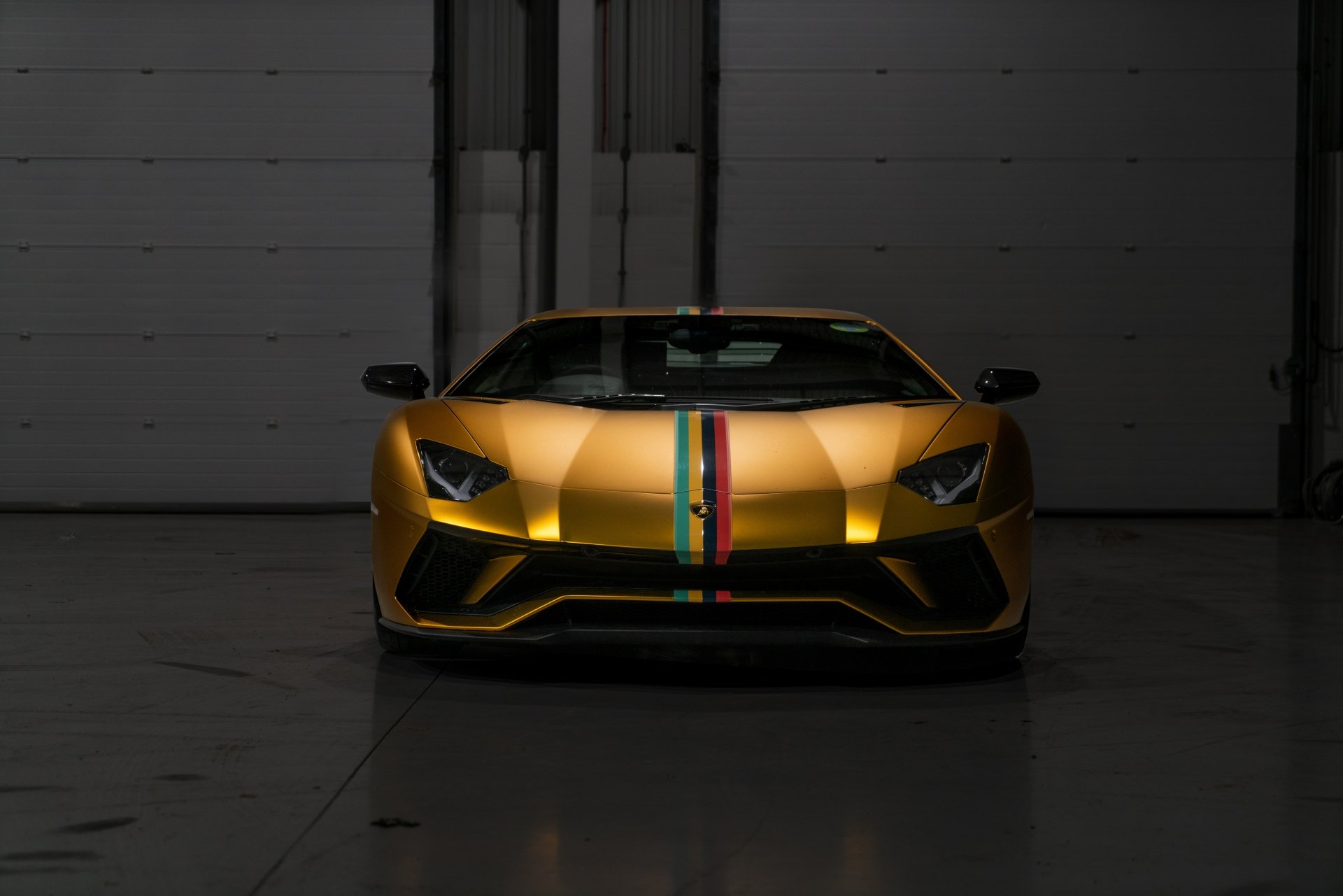 Download Supercar Yellow Car Car Lamborghini Vehicle Lamborghini Aventador S 8k Ultra HD Wallpaper