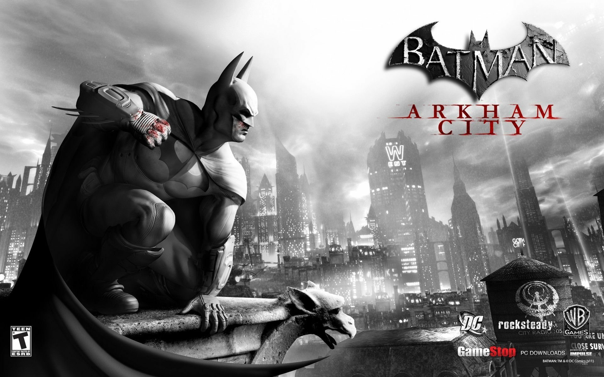 Video Game Batman Arkham City Hd Wallpaper