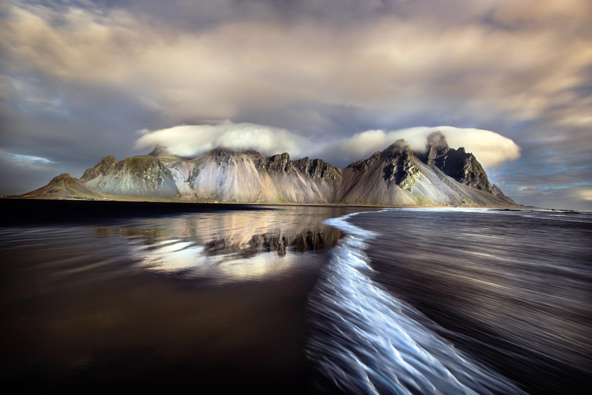 Download Vestrahorn Mountain Iceland Nature Vestrahorn HD Wallpaper