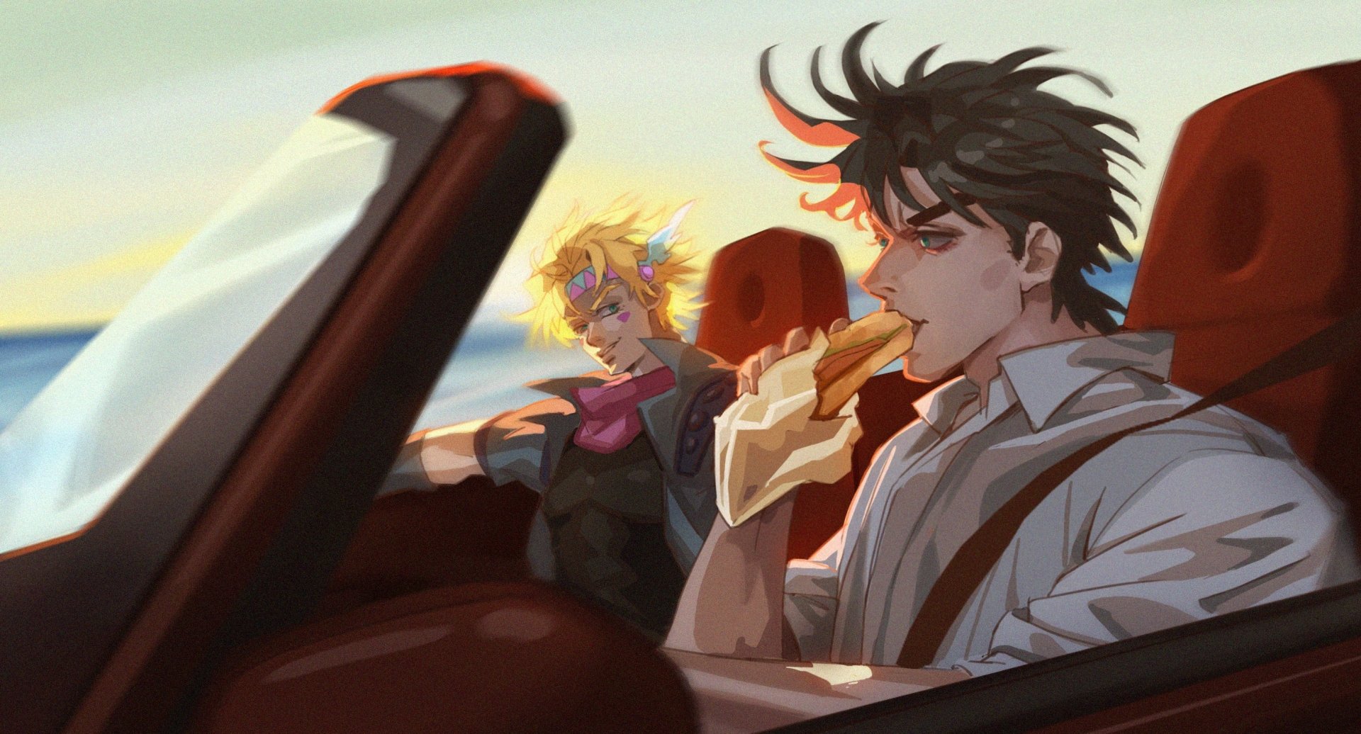 Joseph Joestar HD Wallpaper | Background Image | 2864x1546