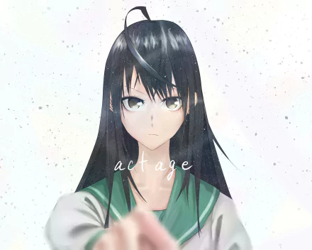 Kei Yonagi Anime Act-Age HD Desktop Wallpaper | Background Image