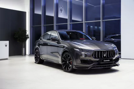 SUV silver car car Maserati vehicle Maserati Levante HD Desktop Wallpaper | Background Image