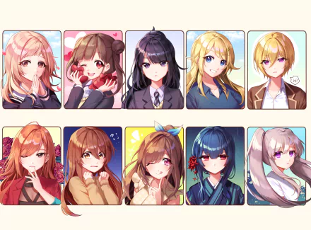 Anime The iDOLM@STER: Shiny Colors HD Desktop Wallpaper | Background Image