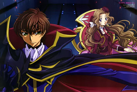 Nunnally Lamperouge Suzaku Kururugi Anime Code Geass HD Desktop Wallpaper | Background Image
