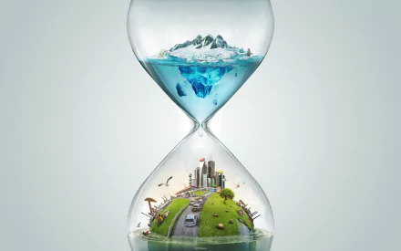 hourglass holiday Earth Day HD Desktop Wallpaper | Background Image
