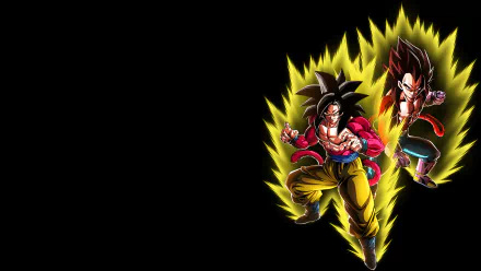  SSJ4 Goku &amp; Vegeta