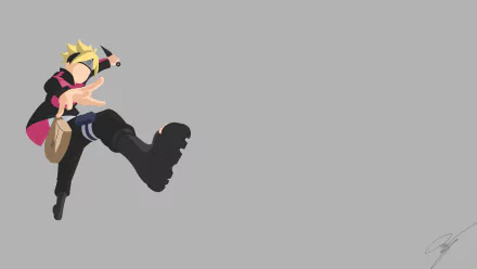 Boruto minimalist Anime minimalist anime HD Desktop Wallpaper | Background Image