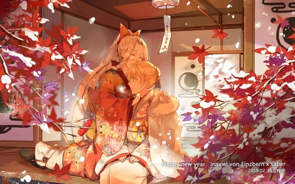 Anime Fate/Zero Fate Series Irisviel Von Einzbern Saber Artoria Pendragon HD Wallpaper | Background Image