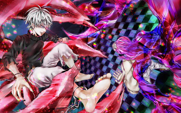 Yakumo Oomori Ken Kaneki Anime Tokyo Ghoul HD Desktop Wallpaper | Background Image