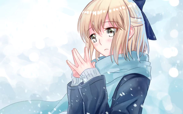 Okita Souji Anime Fate/Grand Order HD Desktop Wallpaper | Background Image