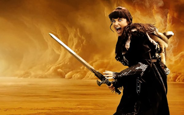 TV Show Xena: Warrior Princess Desert Lucy Lawless Woman Warrior Fantasy Xena HD Wallpaper | Background Image