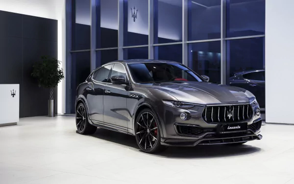 SUV silver car car Maserati vehicle Maserati Levante HD Desktop Wallpaper | Background Image