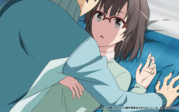 Hachiman Hikigaya Ebina Hina Anime My Teen Romantic Comedy SNAFU HD Desktop Wallpaper | Background Image