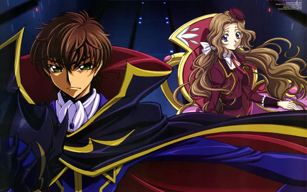 Nunnally Lamperouge Suzaku Kururugi Anime Code Geass HD Desktop Wallpaper | Background Image