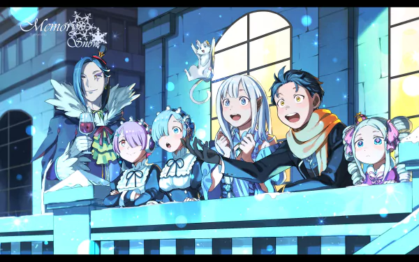 Roswaal L. Mathers Pack (Re:ZERO) Ram (Re:ZERO) Rem (Re:ZERO) Emilia (Re:ZERO) Subaru Natsuki Beatrice (Re:ZERO) Anime Re:Zero - Starting Life in Another World HD Desktop Wallpaper | Background Image