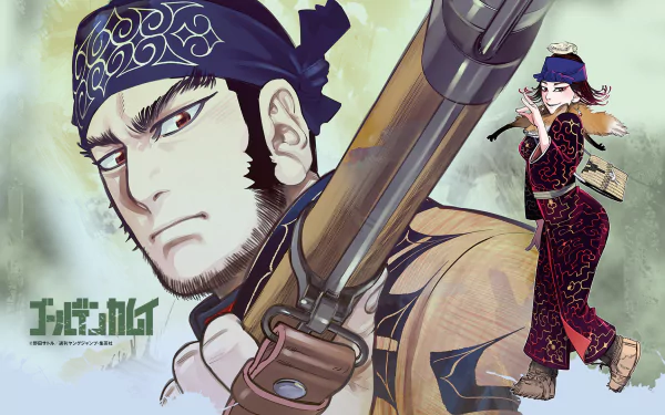 Ienaga Kano Tanigaki Genjirou Anime Golden Kamuy HD Desktop Wallpaper | Background Image