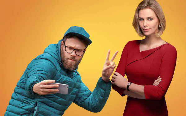  Seth Rogen &amp; Charlize Theron in Long Shot