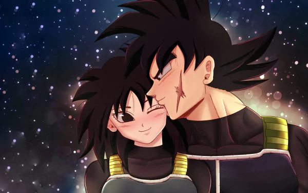  Bardock and Gine by sue