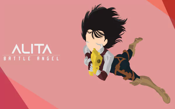 Alita (Alita: Battle Angel) minimalist movie Alita: Battle Angel HD Desktop Wallpaper | Background Image