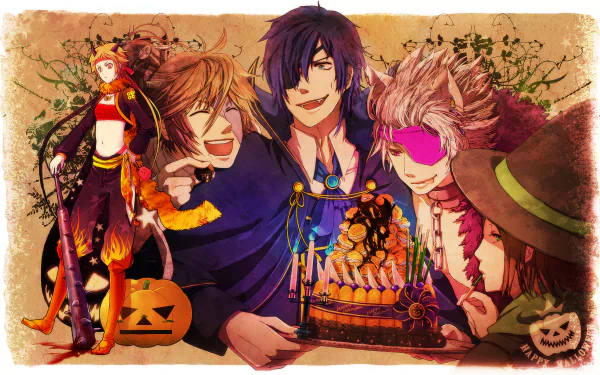 Mōri Motonari Maeda Keiji Chōsokabe Motochika Sanada Yukimura Date Masamune (Sengoku Basara) Anime Sengoku Basara HD Desktop Wallpaper | Background Image