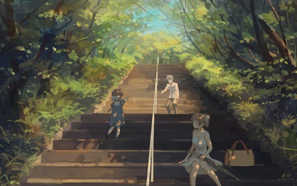 Anime Clannad Tomoya Okazaki Nagisa Furukawa Ushio Okazaki HD Wallpaper | Background Image