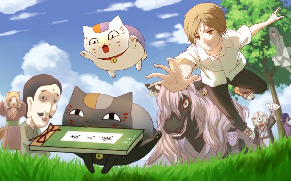 Anime Natsume's Book of Friends Madara Takashi Natsume HD Wallpaper | Background Image