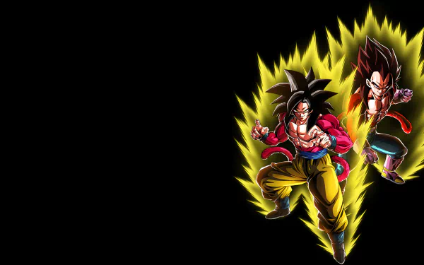 SSJ4 Goku &amp; Vegeta