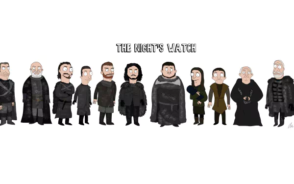 Jeor Mormont Aemon Targaryen Gilly (Game Of Thrones) Samwell Tarly Jon Snow Grenn (Game of Thrones) Dolorous Edd Janos Slynt TV Show Game Of Thrones HD Desktop Wallpaper | Background Image