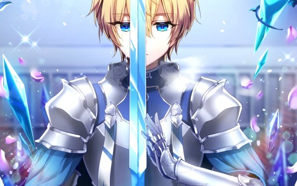 Anime Sword Art Online: Alicization Sword Art Online Eugeo Sword Blue Eyes Blonde Armor HD Wallpaper | Background Image