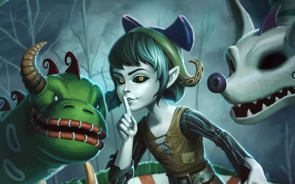 Scylla (Smite) video game Smite HD Desktop Wallpaper | Background Image