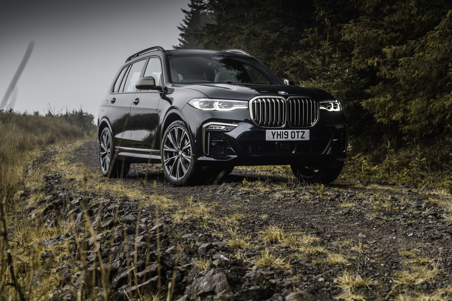 Download Black Car SUV Car BMW Vehicle BMW X7 4k Ultra HD Wallpaper