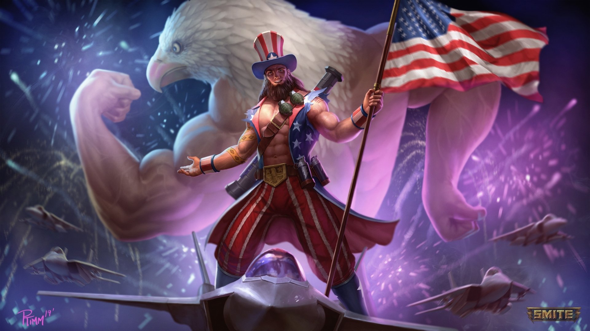 Download Poseidon (Smite) Video Game Smite HD Wallpaper by Andy Timm