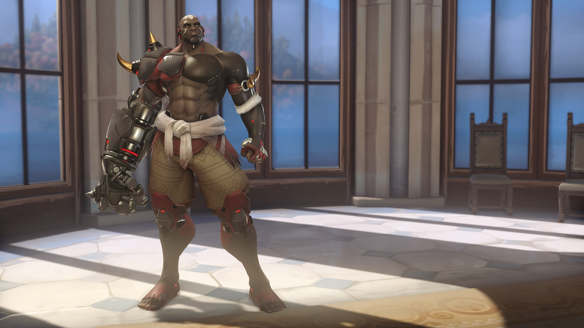 Download Doomfist (Overwatch) Video Game Overwatch 4k Ultra HD Wallpaper