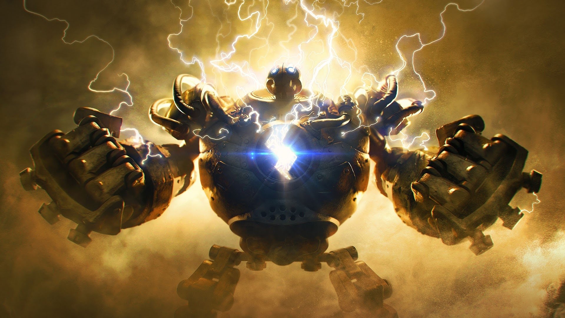 Classic Blitzcrank HD Wallpaper | Background Image | 1920x1080 | ID